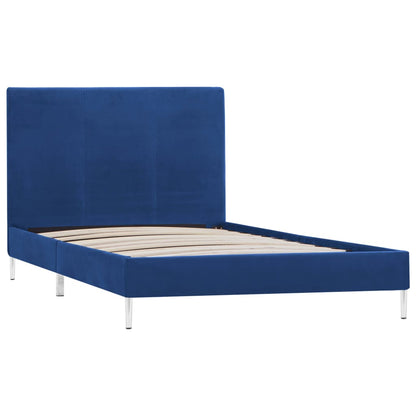 Giroletto senza Materasso Blu 90x200 cm in Tessuto | homemem39