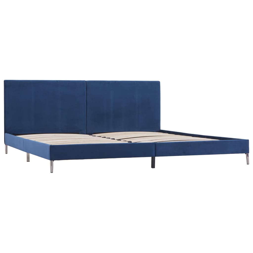 Giroletto senza Materasso Blu 180x200 cm in Tessuto | homemem39