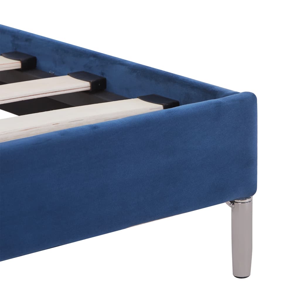 Giroletto senza Materasso Blu 180x200 cm in Tessuto | homemem39