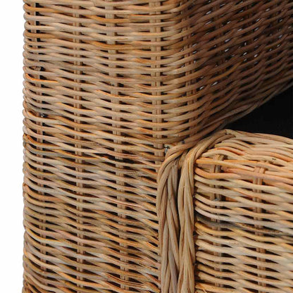 Poltrona con Cuscini in Rattan Naturale - homemem39