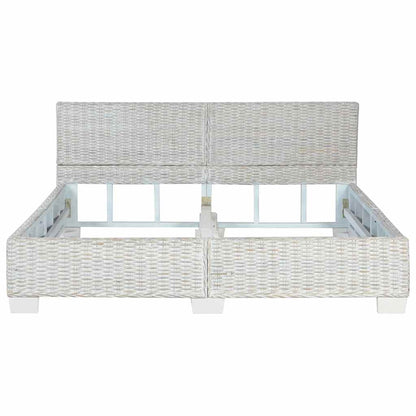 Giroletto Grigio in Rattan Naturale 160x200 cm | homemem39