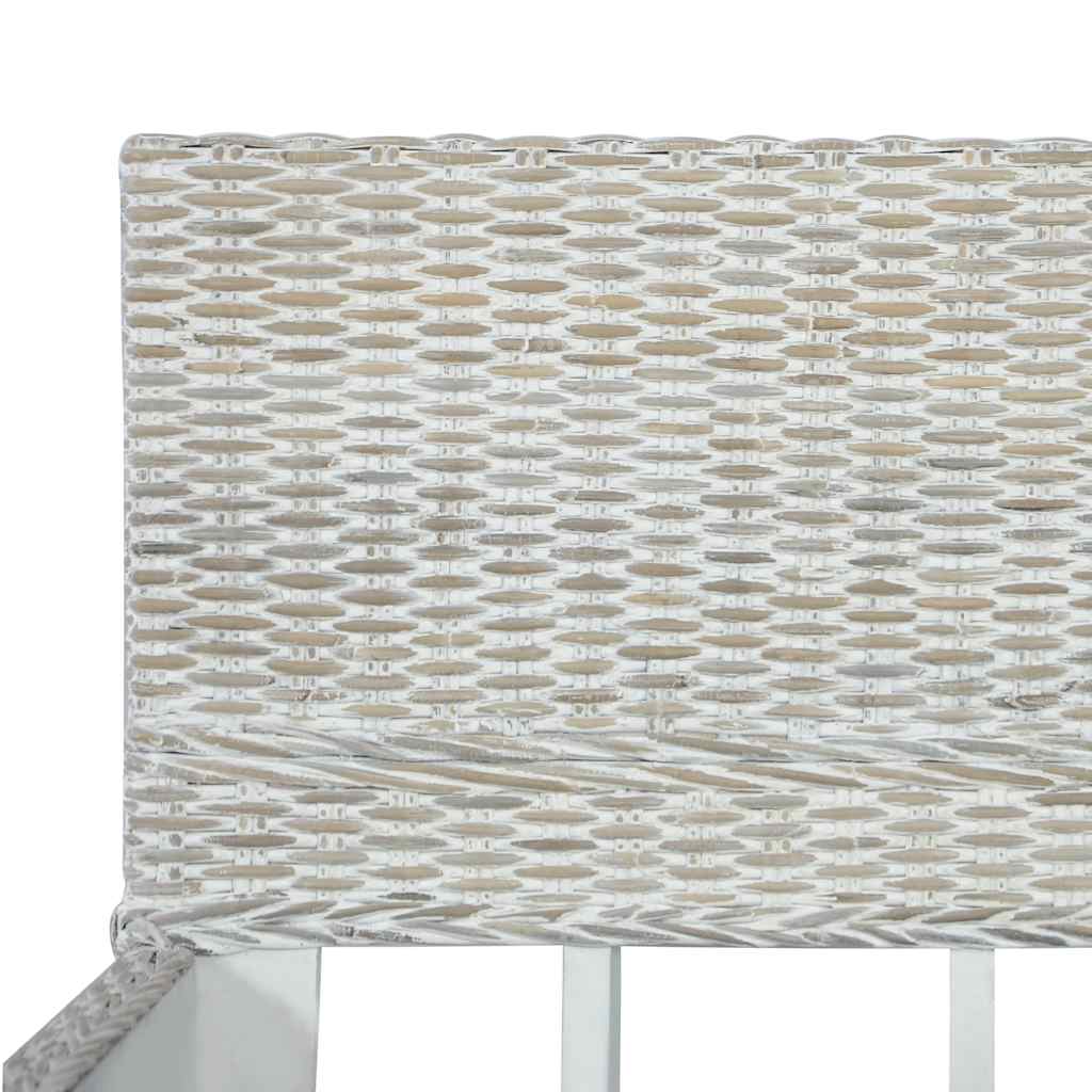 Giroletto Grigio in Rattan Naturale 160x200 cm | homemem39