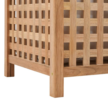 Portabiancheria 39x39x65 cm in Legno Massello di Noce | homemem39