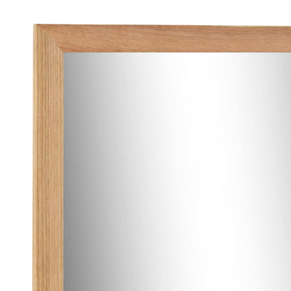 Mobiletto per Lavello con Specchio in Legno Massello di Noce | homemem39
