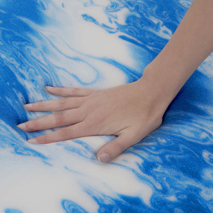 Coprimaterasso 80x200 cm Schiuma di Gel 7 cm | homemem39