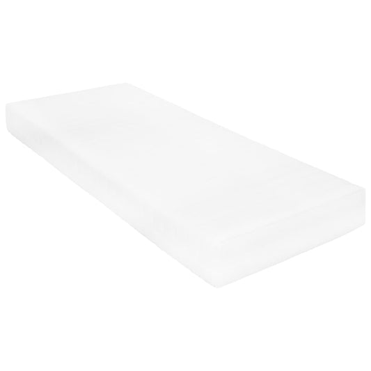 Materasso 100x200 cm 7 Zone Schiuma di Poliuretano 16 cm H2 H3 - homemem39