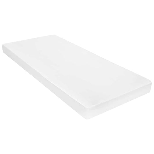 Materasso 100x200 cm 7 Zone Schiuma di Poliuretano 10 cm H2 H3 | homemem39