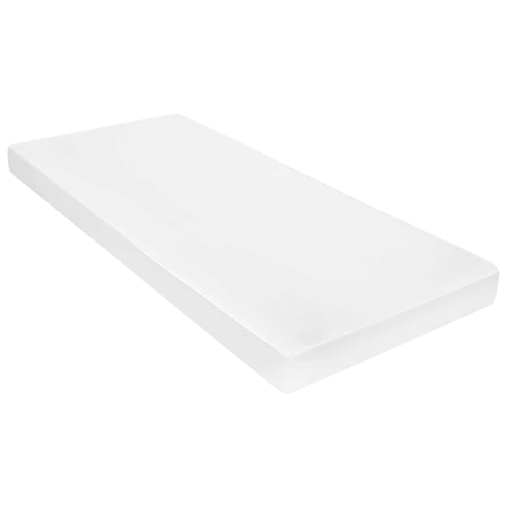 Materasso 120x200 cm 7 Zone Schiuma di Poliuretano 10 cm H2 H3 - homemem39