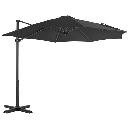 Parasole da Giardino con Base Portatile Antracite - homemem39
