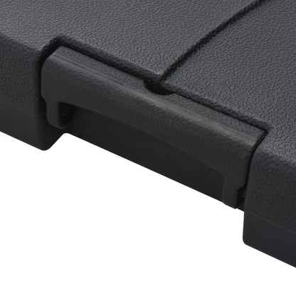 Parasole da Giardino con Base Portatile Antracite - homemem39