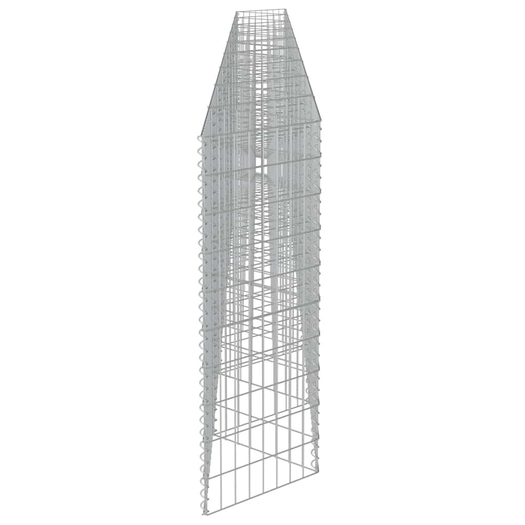 Gabbione in Acciaio Zincato 630x30x100 cm | homemem39