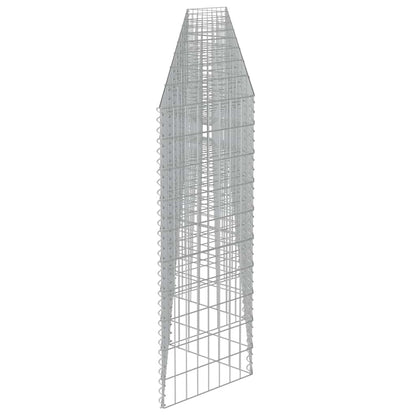 Gabbione in Acciaio Zincato 630x30x100 cm | homemem39