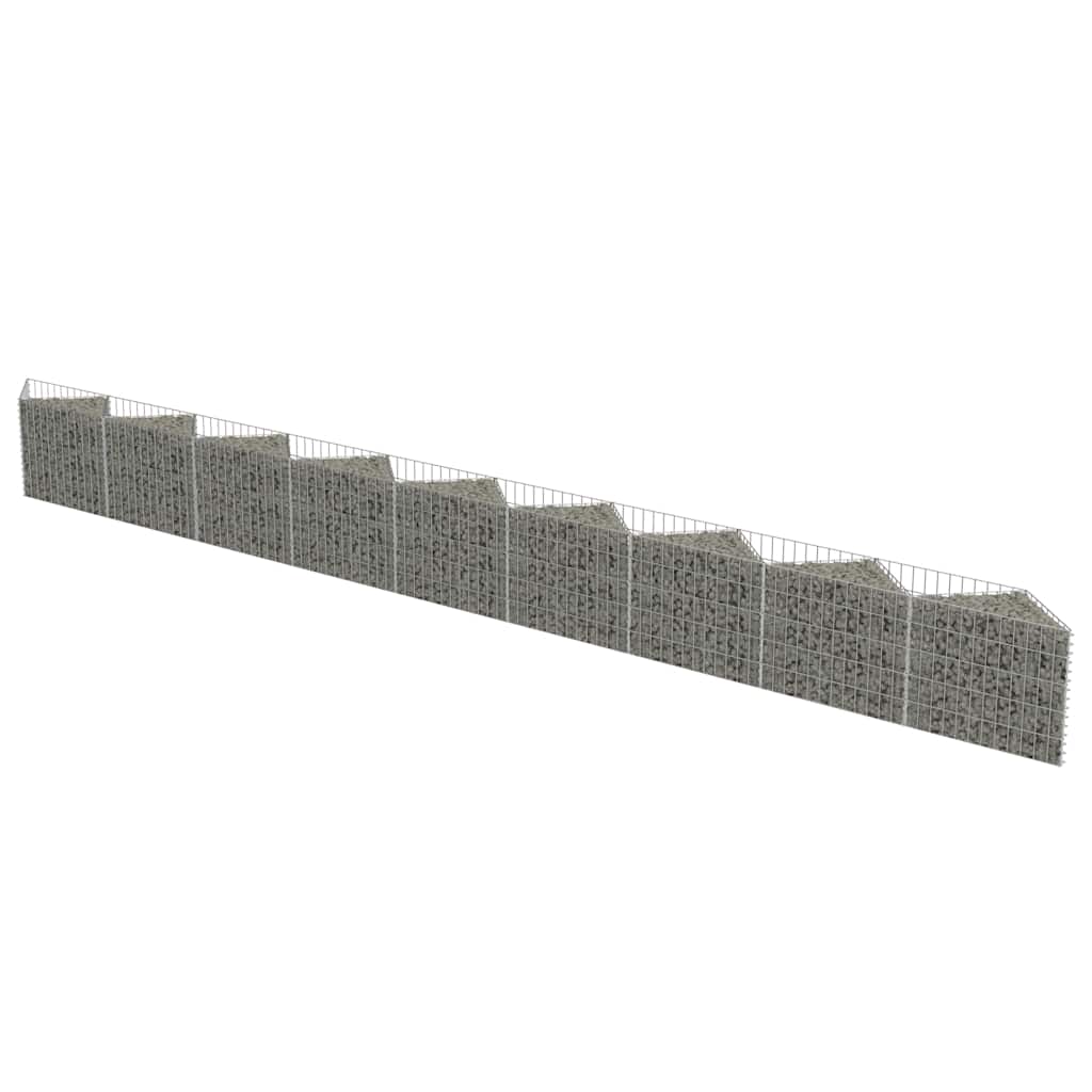Gabbione in Acciaio Zincato 630x30x50 cm | homemem39