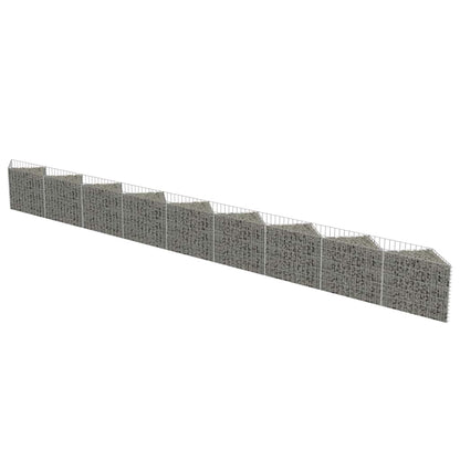 Gabbione in Acciaio Zincato 630x30x50 cm | homemem39