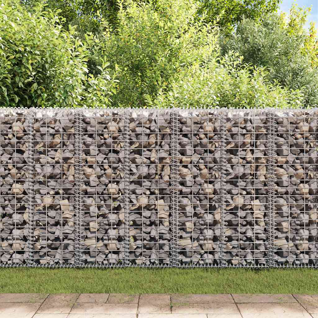 Gabbione in Acciaio Zincato 20 x 20 x 100 cm | homemem39
