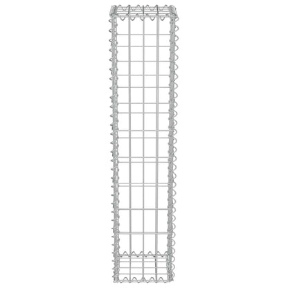 Gabbione in Acciaio Zincato 20 x 20 x 100 cm | homemem39