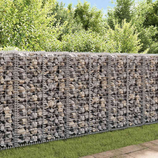 Gabbione in Acciaio Zincato 20 x 20 x 100 cm | homemem39