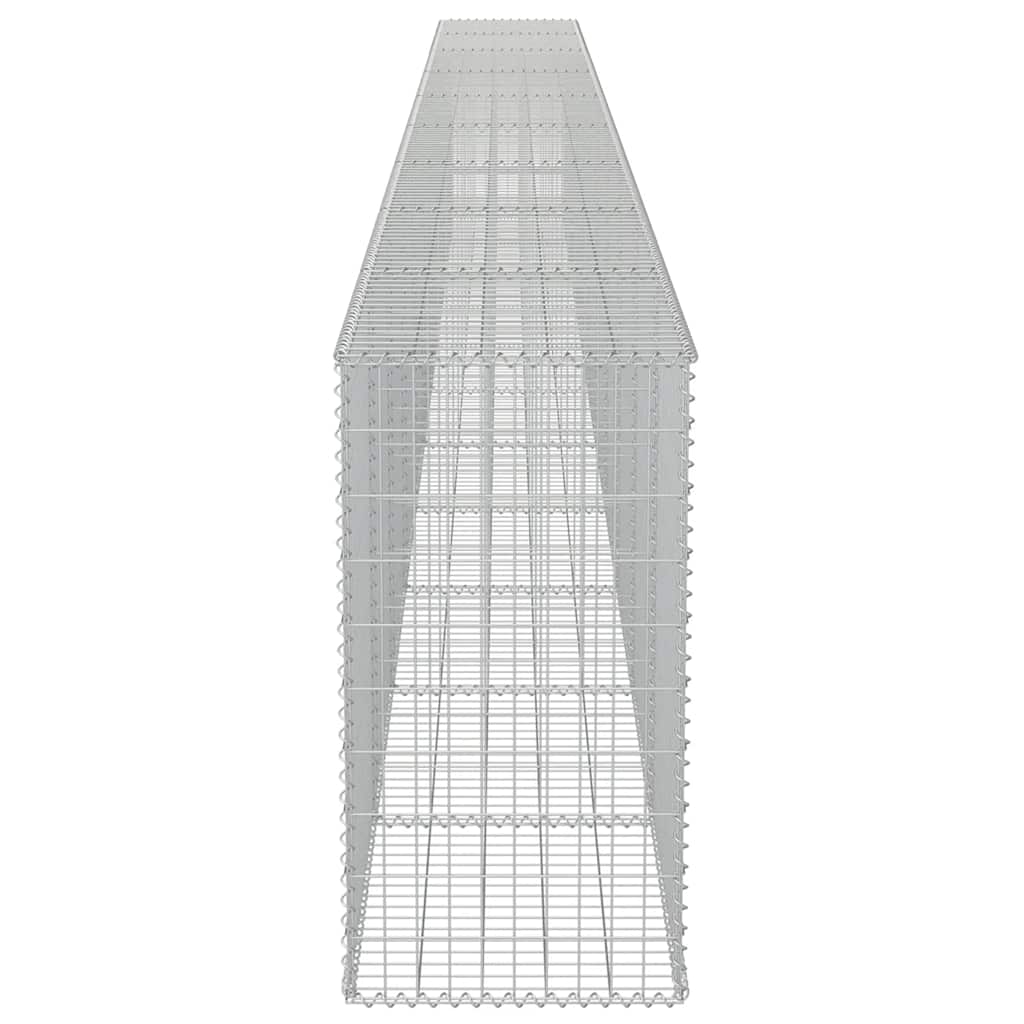 Gabbione in Acciaio Zincato Coperto 900 x 50 x 100 cm | homemem39