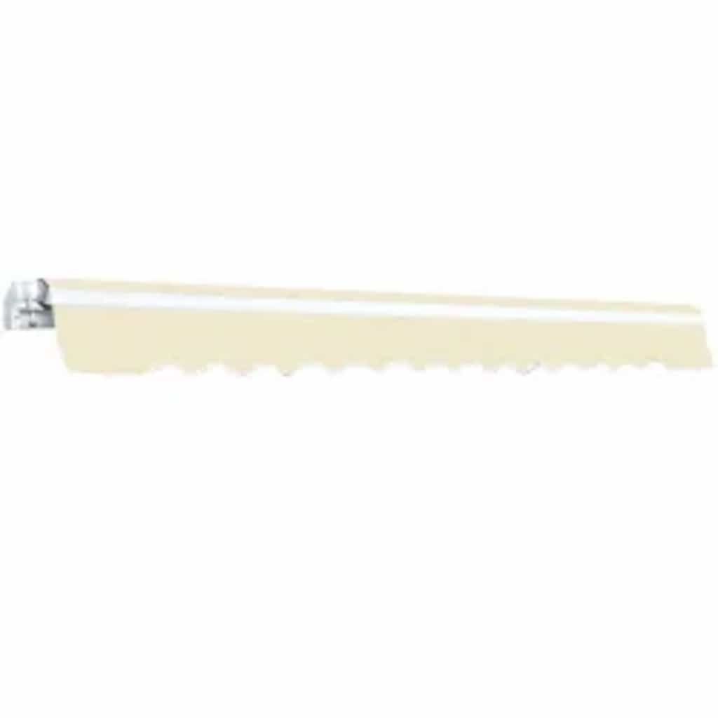 Tenda da Sole Pieghevole Manuale 600 cm Crema