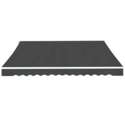 Tenda da Sole Pieghevole Manuale 600 cm Antracite | homemem39