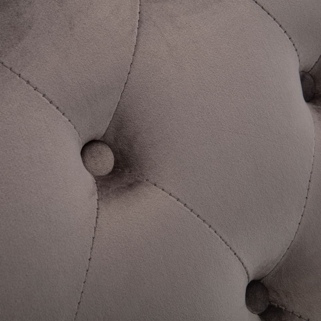 Sdraio Grigia in Velluto - homemem39