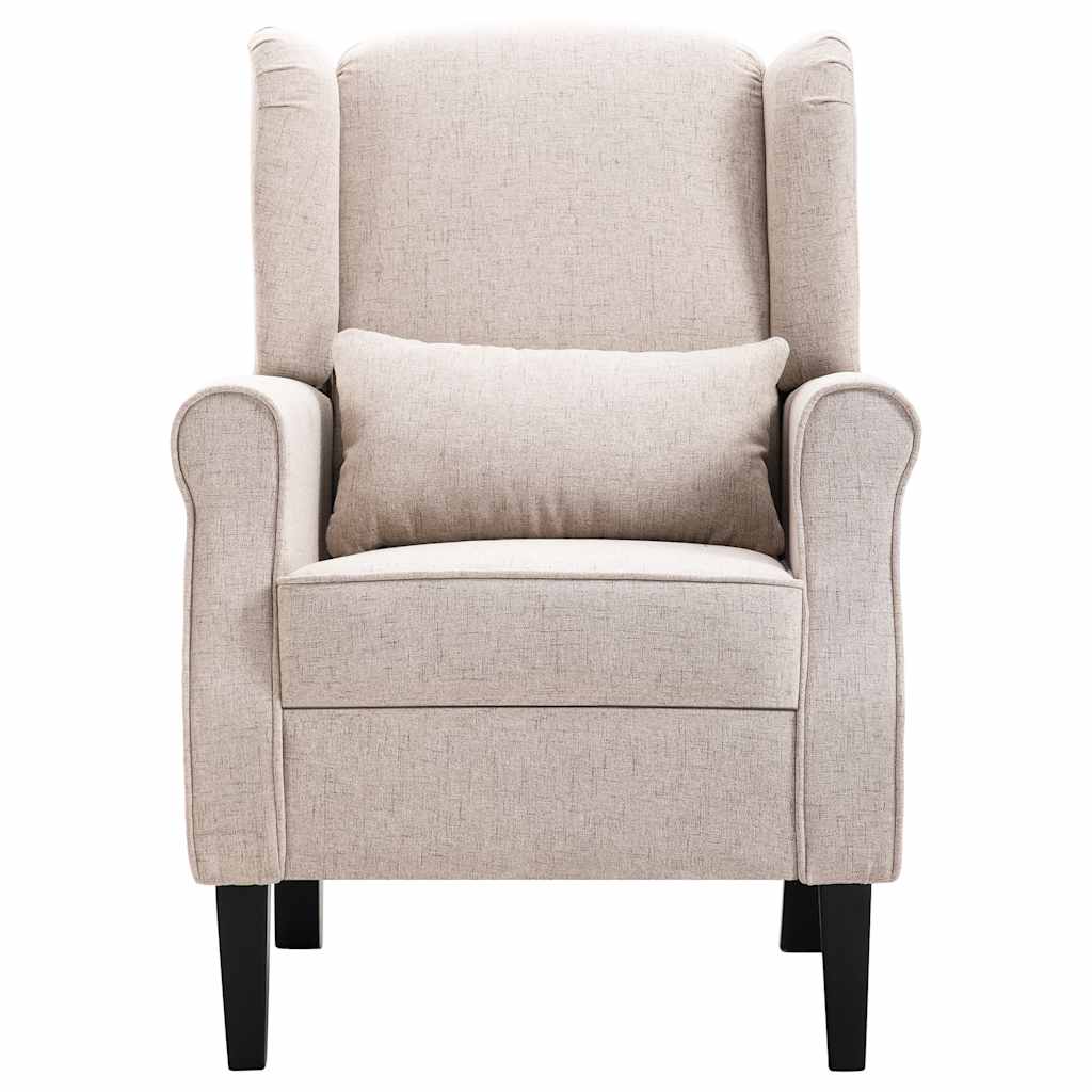 Poltrona Beige in Tessuto | homemem39