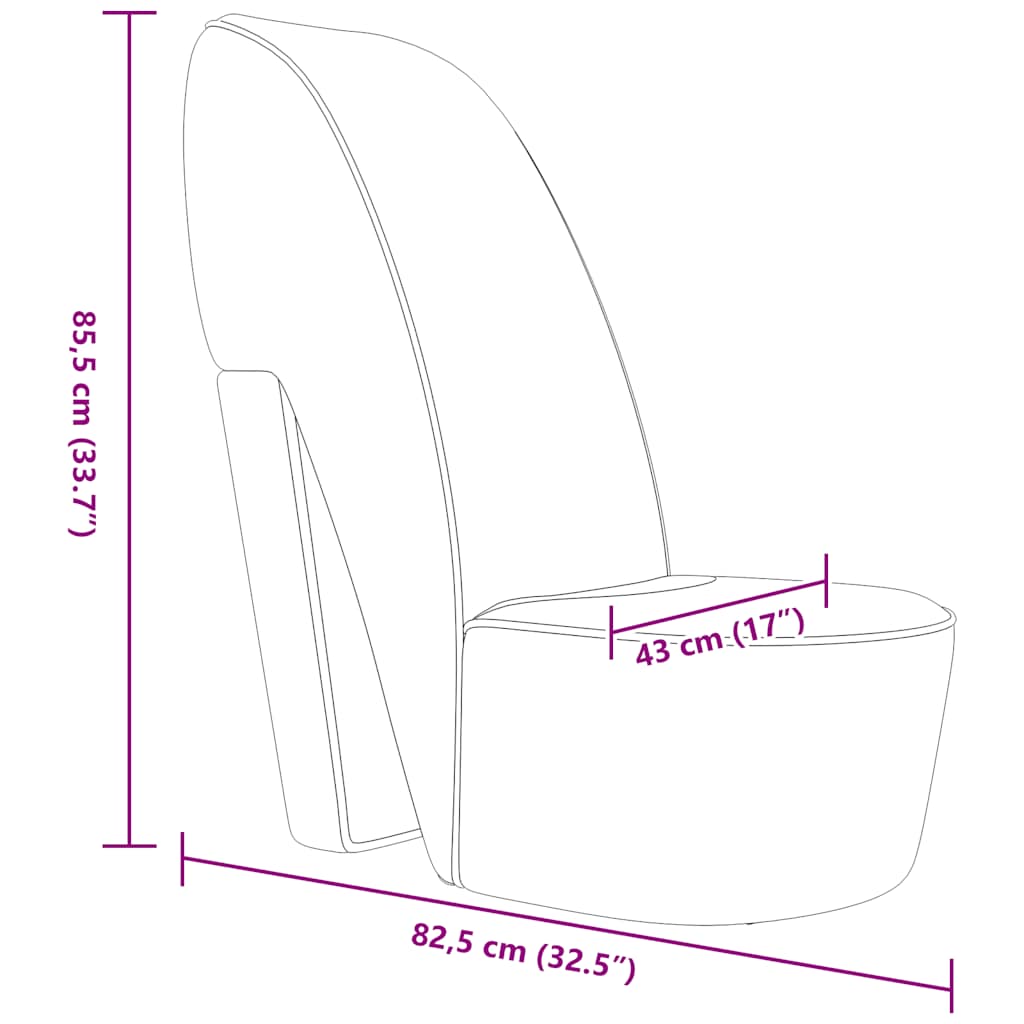 Poltrona a Forma di Scarpa con Tacco Alto in Similpelle Rossa