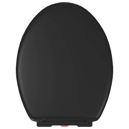 Copriwater Ammortizzato a Sgancio Rapido Nero