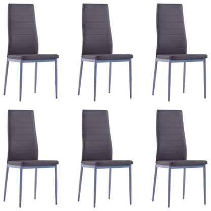 Set da Pranzo 7 pz Grigio - homemem39
