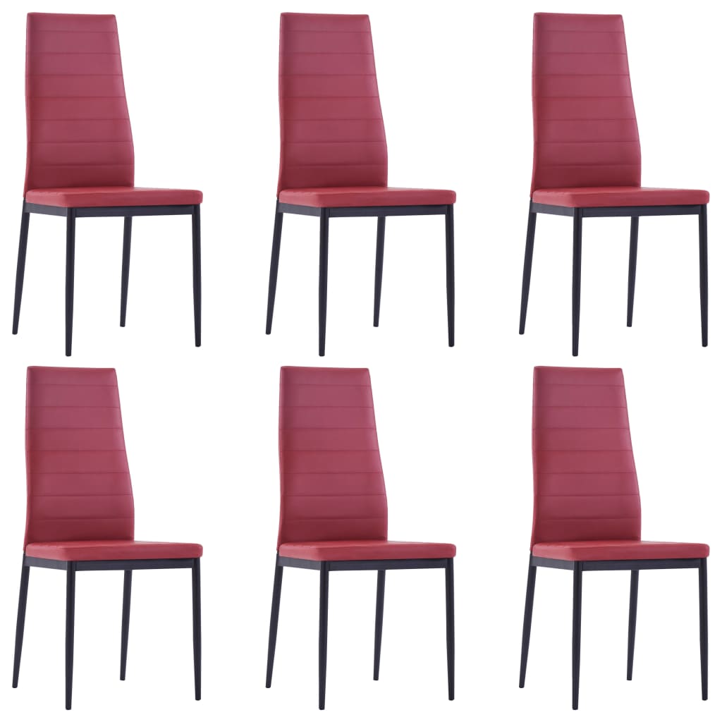 Set da Pranzo 7 pz Rosso Vino | homemem39