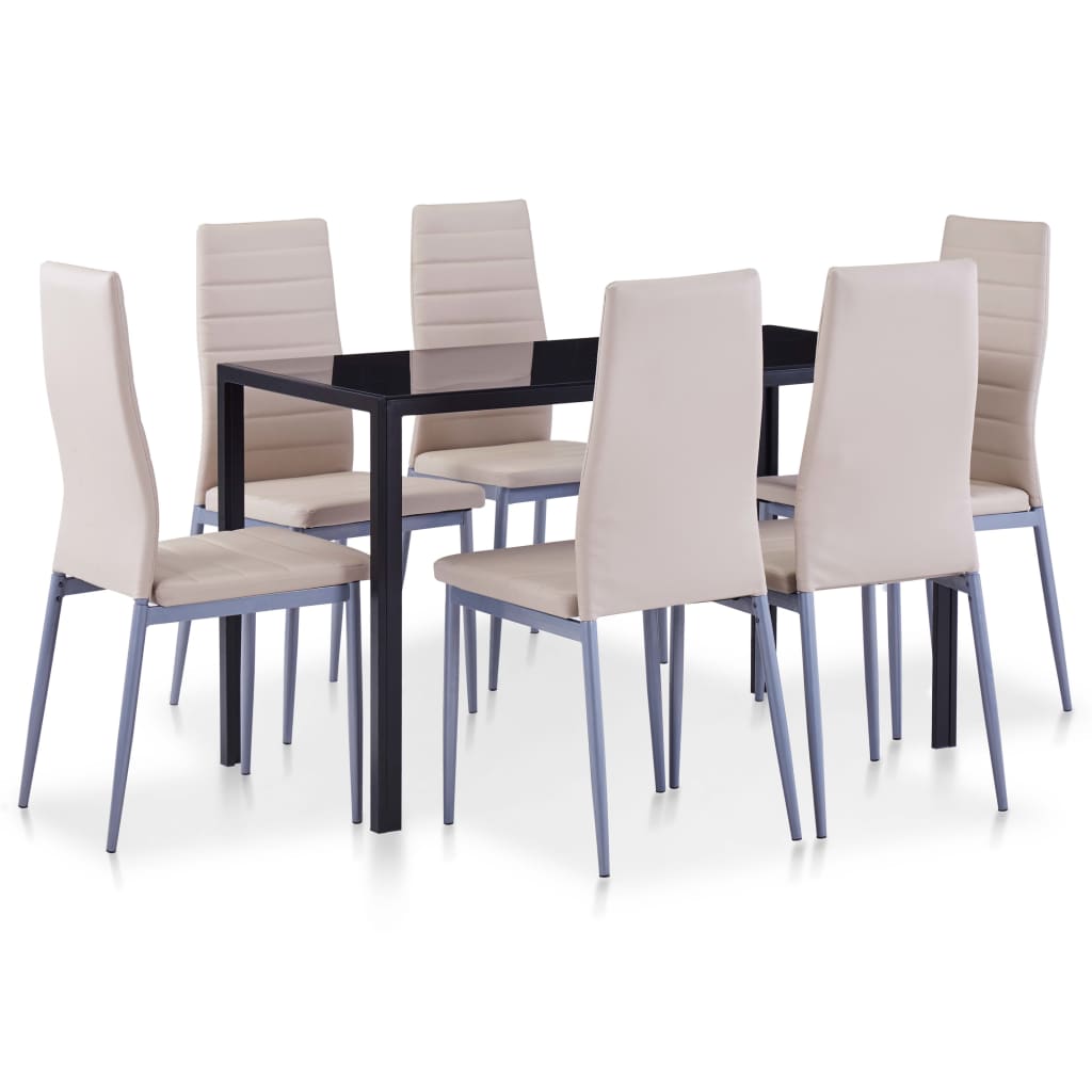 Set da Pranzo 7 pz Cappuccino - homemem39