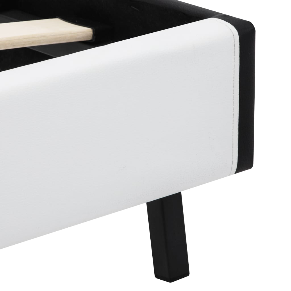 Giroletto con LED senza Materasso Bianco 120x200 cm | homemem39