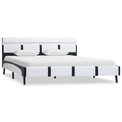 Giroletto con LED Bianco in Similpelle 160x200 cm | homemem39