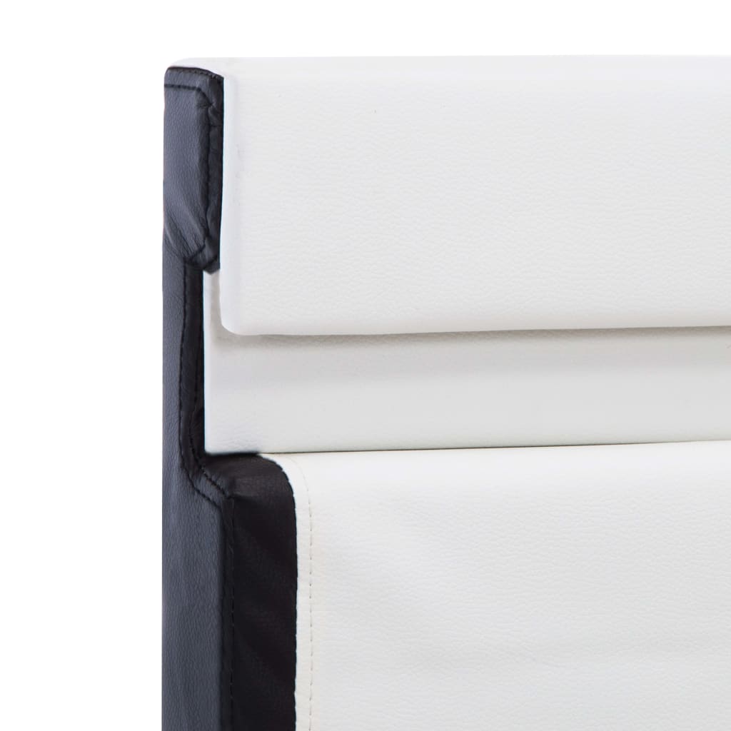 Giroletto con LED Bianco in Similpelle 160x200 cm | homemem39