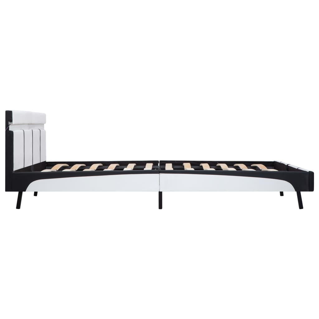 Giroletto con LED senza Materasso Bianco 180x200 cm | homemem39