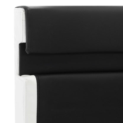 Giroletto con LED Nero in Similpelle 160x200 cm | homemem39