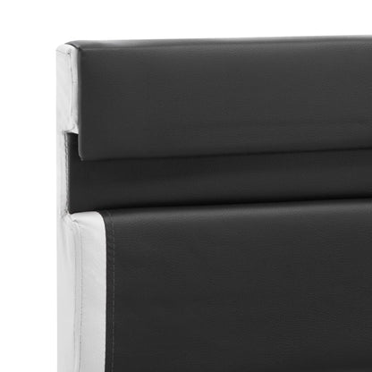 Giroletto con LED senza Materasso Grigio in Similpelle 90x200cm | homemem39