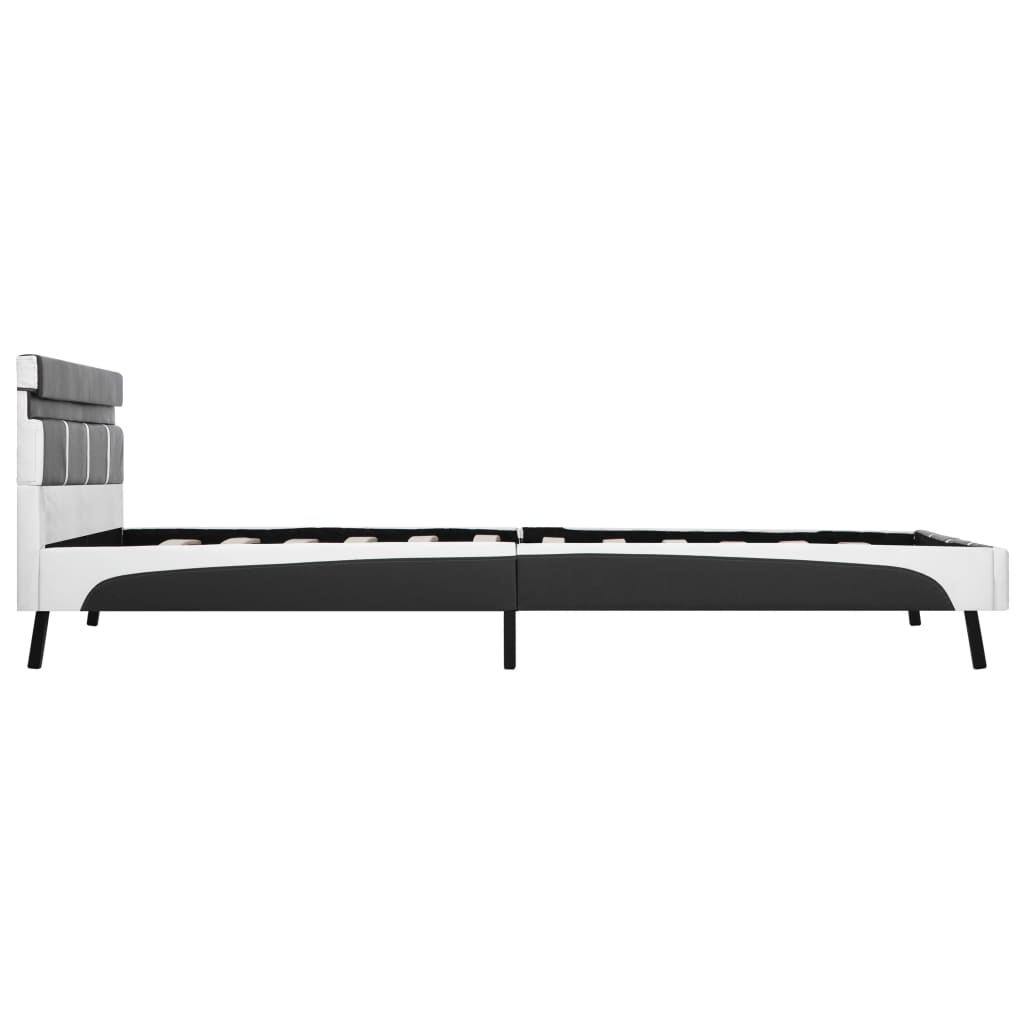 Giroletto con LED Grigio in Similpelle 120x200 cm | homemem39