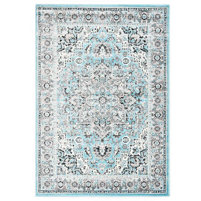 Tappeto Blu Chiaro 80 x 150 cm Polietilene