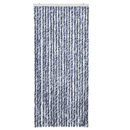 Zanzariera Blu Bianco e Argento  90x220 cm Ciniglia - homemem39