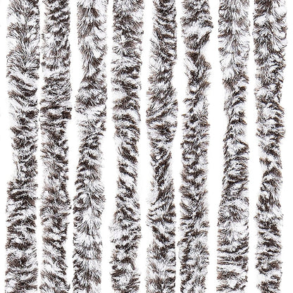Zanzariera Marrone e Beige 90x220 cm Ciniglia - homemem39