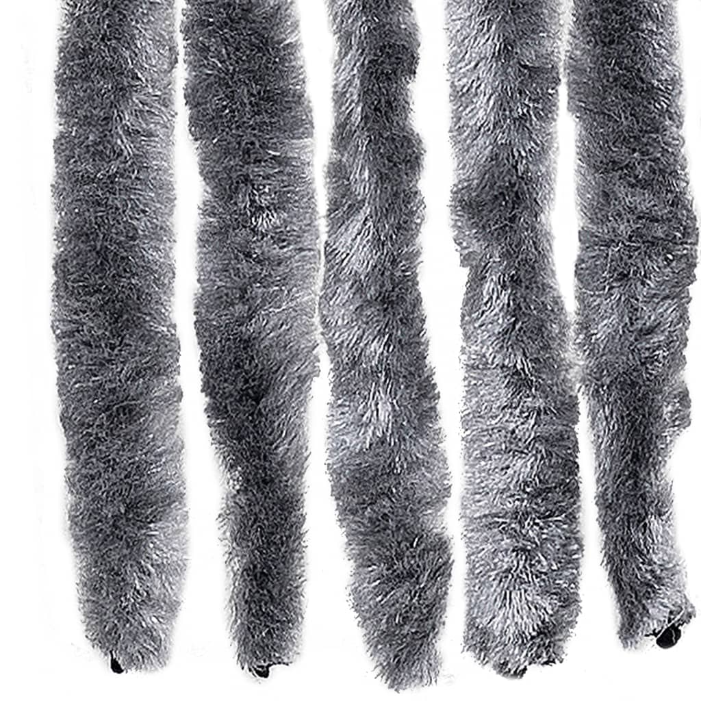 Silver mosquito net 56x185 cm Chenille