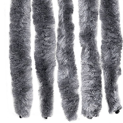 Silver mosquito net 56x185 cm Chenille