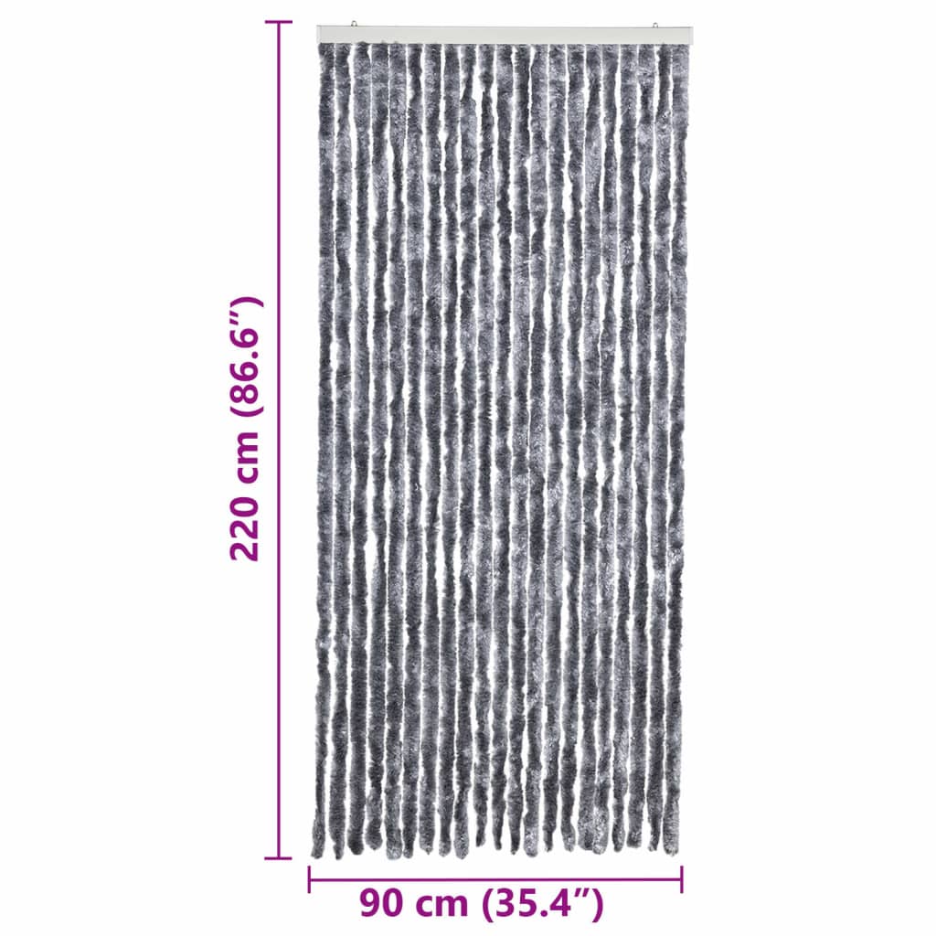 Zanzariera Argento 90x220 cm Ciniglia - homemem39