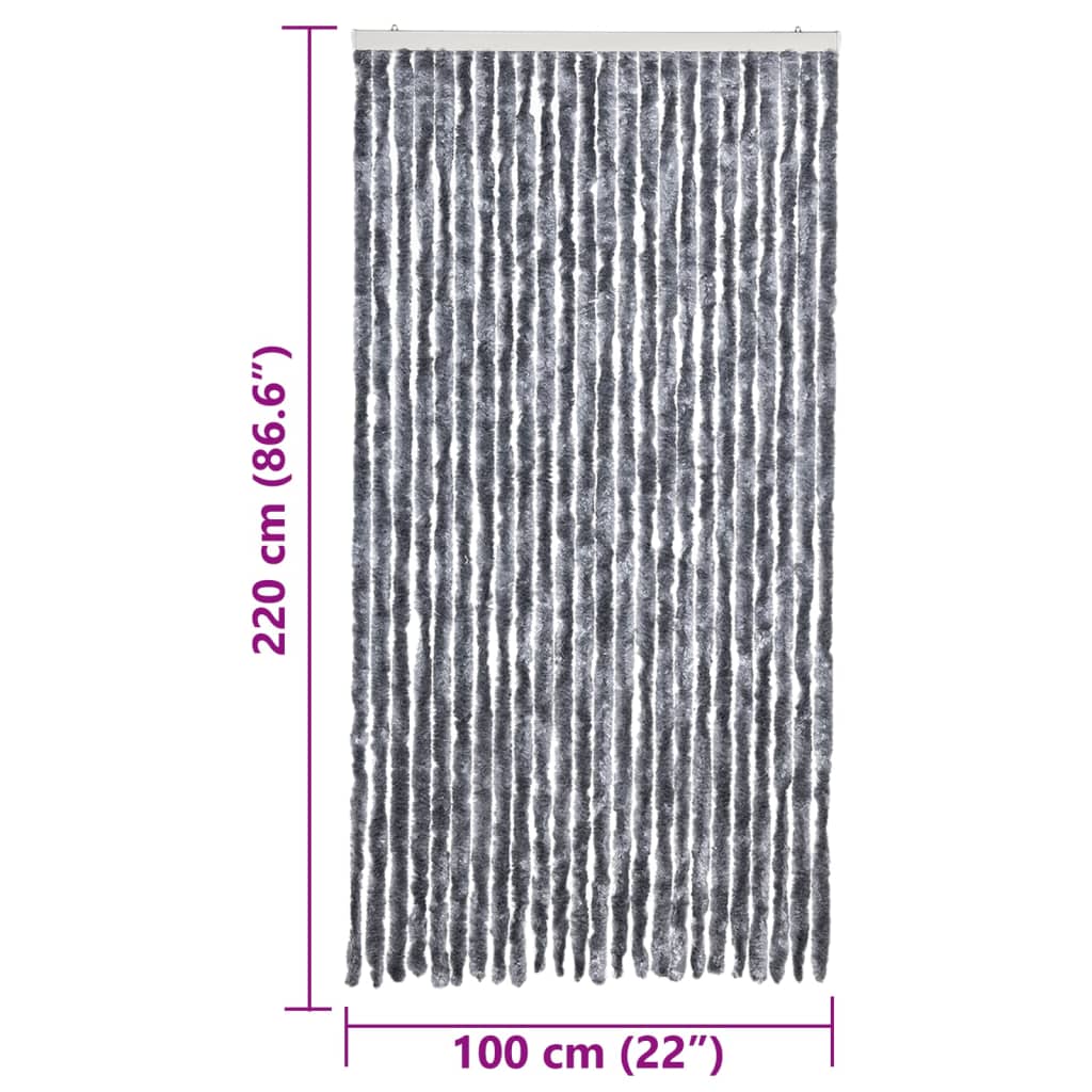 Zanzariera Argento 100x220 cm Ciniglia - homemem39
