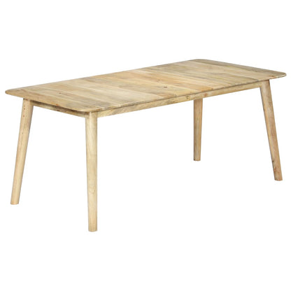 Tavolo da Pranzo 180x90x76 cm in Legno Massello di Mango | homemem39