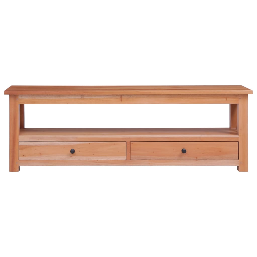 Mobile Porta TV 120x30x40 cm in Legno Massello di Mogano | homemem39