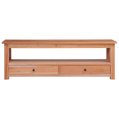 Mobile Porta TV 120x30x40 cm in Legno Massello di Mogano - homemem39