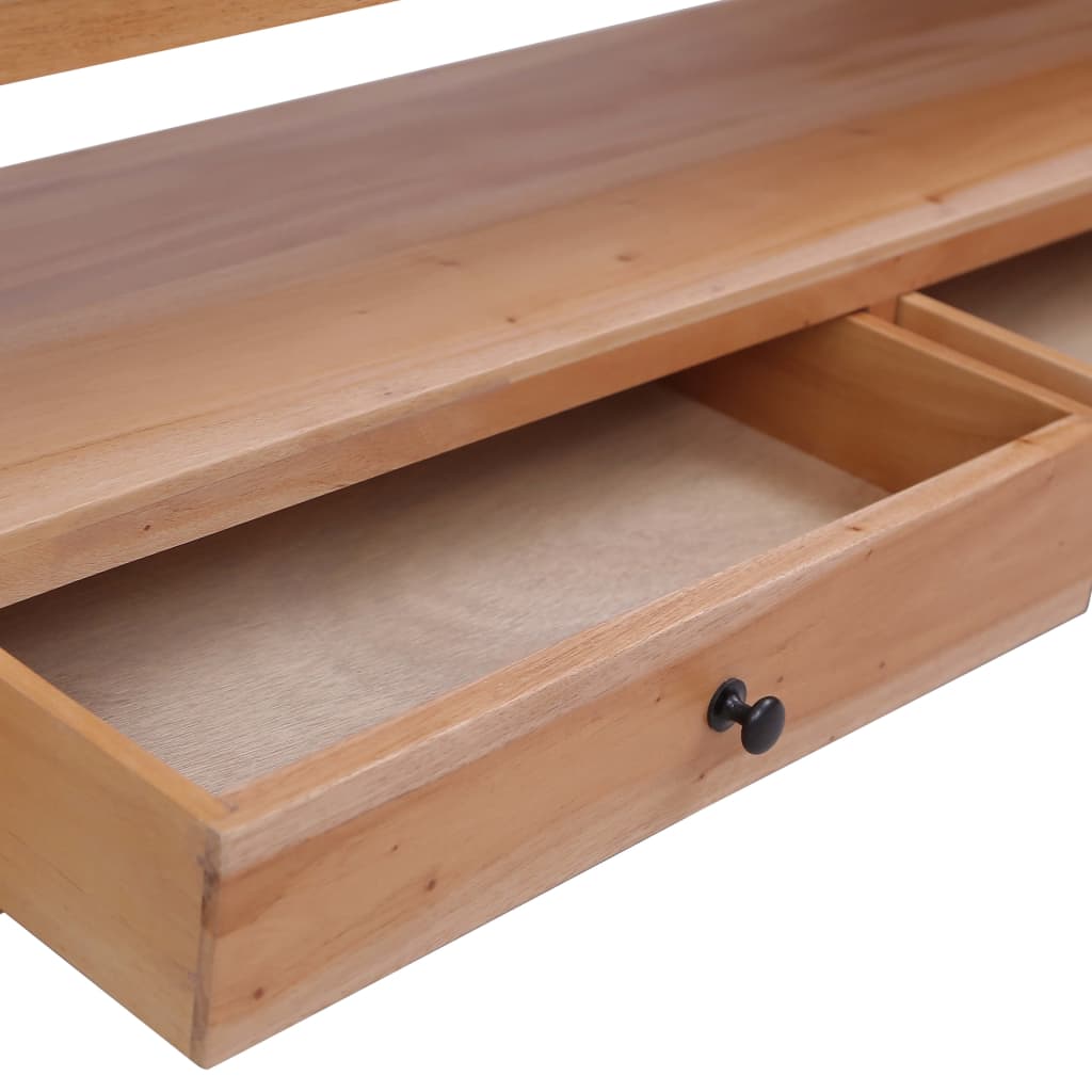 Mobile Porta TV 120x30x40 cm in Legno Massello di Mogano | homemem39