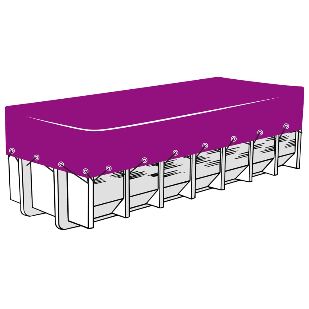 Rete per Container in HDPE 4x8 m Nera - homemem39
